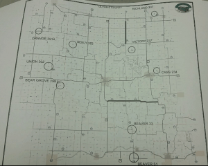 Projects for Guthrie County's Five-Year Secondary Roads and Bridges Plan