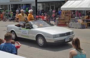 Grand Marshall of the parade, Dean McAtee