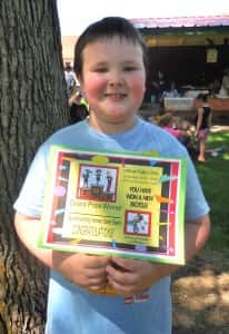 Grand prize winner Luke Robbins