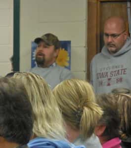 Pierre Kellogg addresses School Board