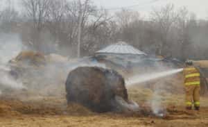 Hay bale fire pic 3