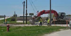 Crews at Mulberry Street