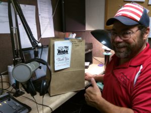 Raccoon Valley Radio's Kevin Waters is broadcasting throughout the week at the Adair Co Fair, stop by and say hi if you see him