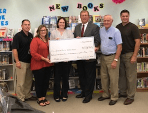 Greene County Schools receiving estate gift. Photo courtesy of Brenda Onken