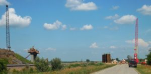 Highway 30 bridge in July