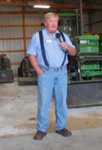 Jerry Peckumn was the host for the prairie pothole discussion Thursday