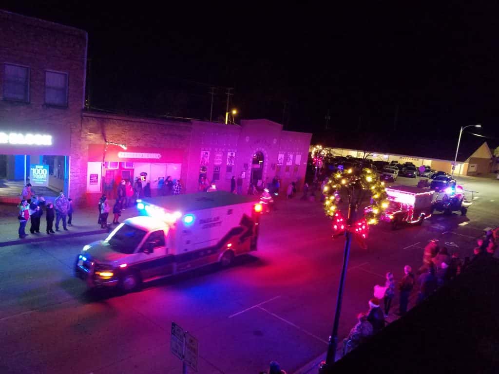 2022 Perry Lighted Parade Raccoon Valley Radio The One to Count On