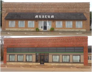 Historical Museum before and after