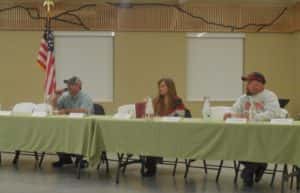 (L-R): Randy Frantz, Teresa Lansman and Pierre Kellogg