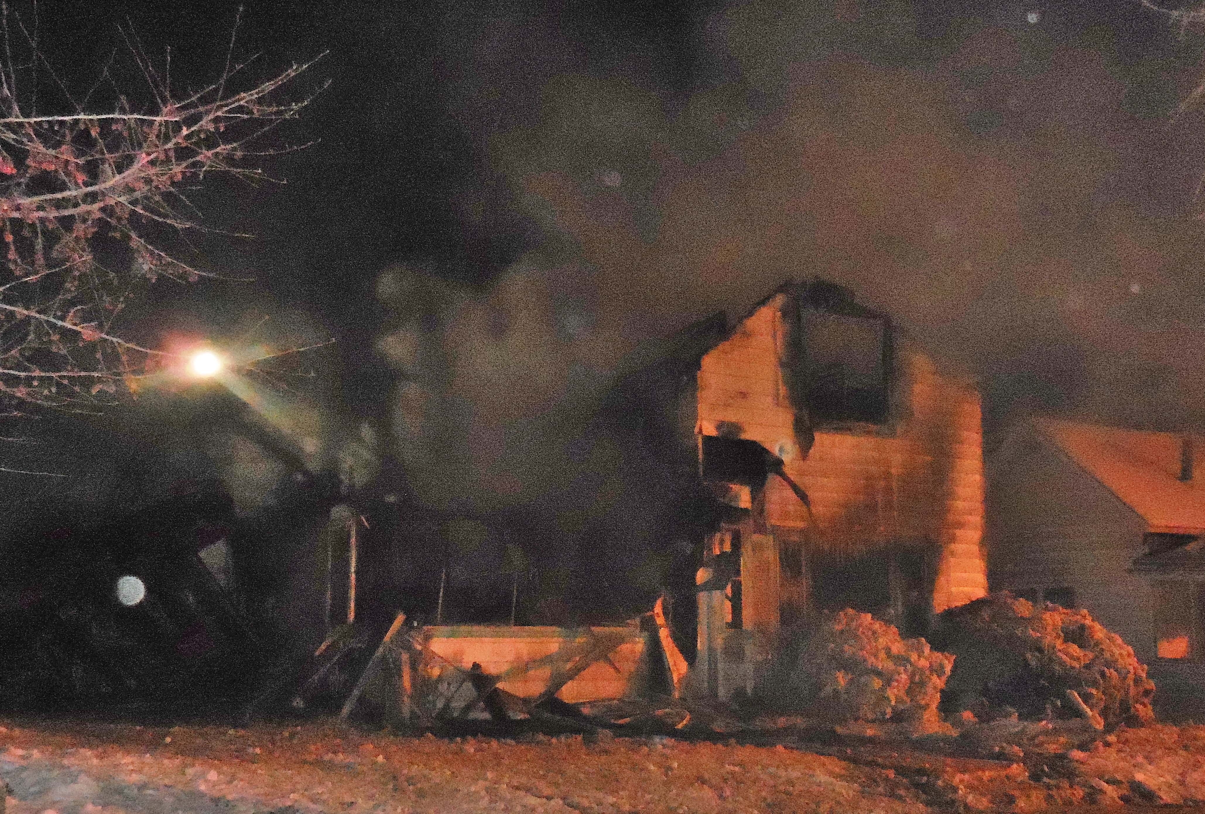 New Year's Day Fire Destroys Home in Perry Raccoon Valley Radio The