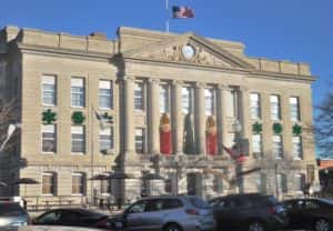 Greene County Courthouse holiday