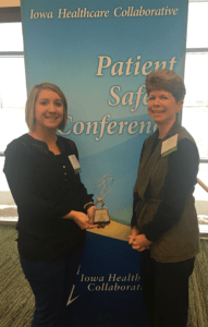 Allie Hamilton (left) and Deb Hoskins (right). Photo courtesy of Greene Co Medical Center