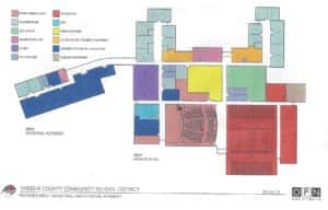Plans for high school and career academy. Image courtesy of Greene Co Schools