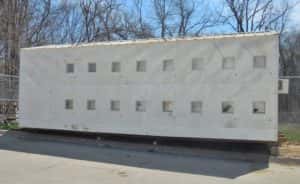 Temporary facility for animals