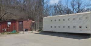 The new addition is located next to the current animal shelter