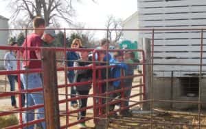 Connor Juergensen (left) is the new host for Ag on the Farm