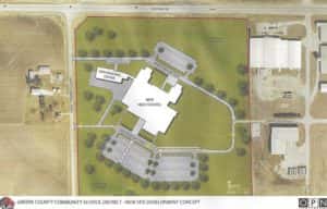 Location for proposed high school and career academy. Image courtesy of Greene County Schools