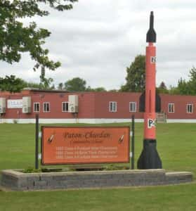 Paton Churdan School Sign