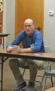 Scholten's visit to Jefferson this past October