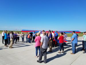 Walter Aviation Ribbon Cutting 2