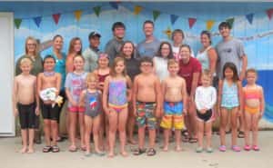 Home State Bank sponsored 50 free swimming lessons the week of June 18th