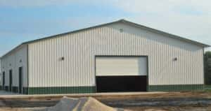 Lead beef building, the final livestock building installed this year