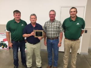 (L-R) John McCormick, Mark Juhl, Doug Fouch, and James Holz. Photo courtesy of GC Farm Bureau 