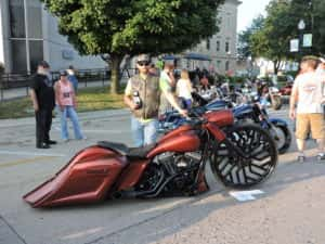 Best Motorcycle Award. Photo courtesy of Chuck Wenthold