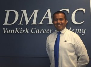 Eddie Diaz, Director of DMACC VanKirk Career Academy in Perry; photo courtesy of DMACC