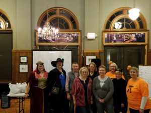 Library Jack-O-Lanterns, the winners of Spooktacular Trivia