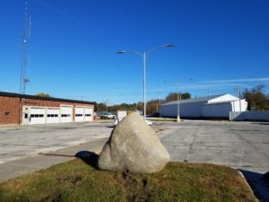 Perry PD Memorial Rock 1