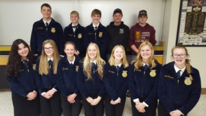 Photo of FFA participants. Photo courtesy of Katie Akers