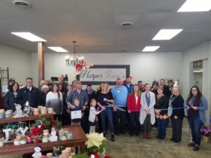 Harper Roses Floral Ribbon Cutting 4