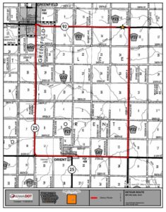 adair detour map