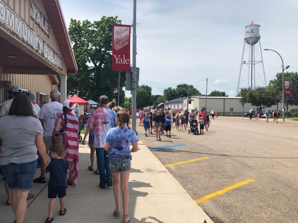 Yale Celebrates Fourth of July with Annual Town Celebration Raccoon