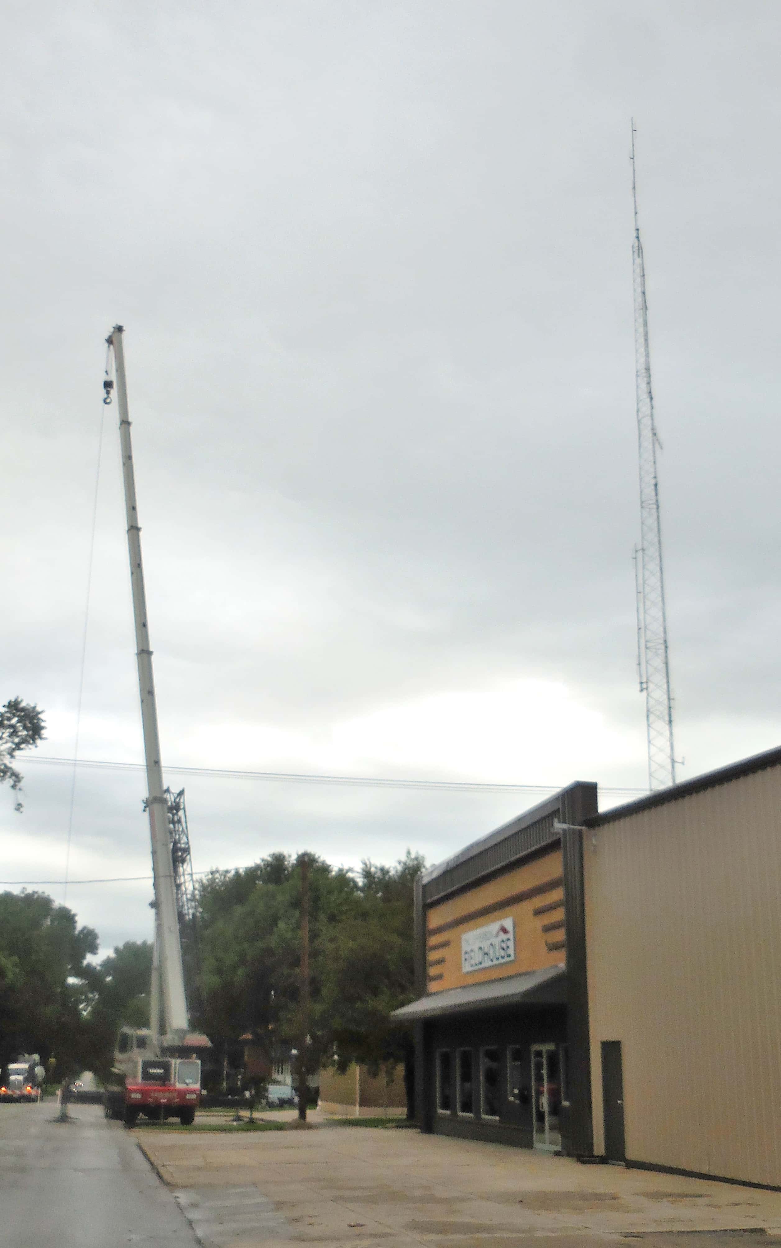 New Cell Tower Being Installed at Law Enforcement Center in Jefferson