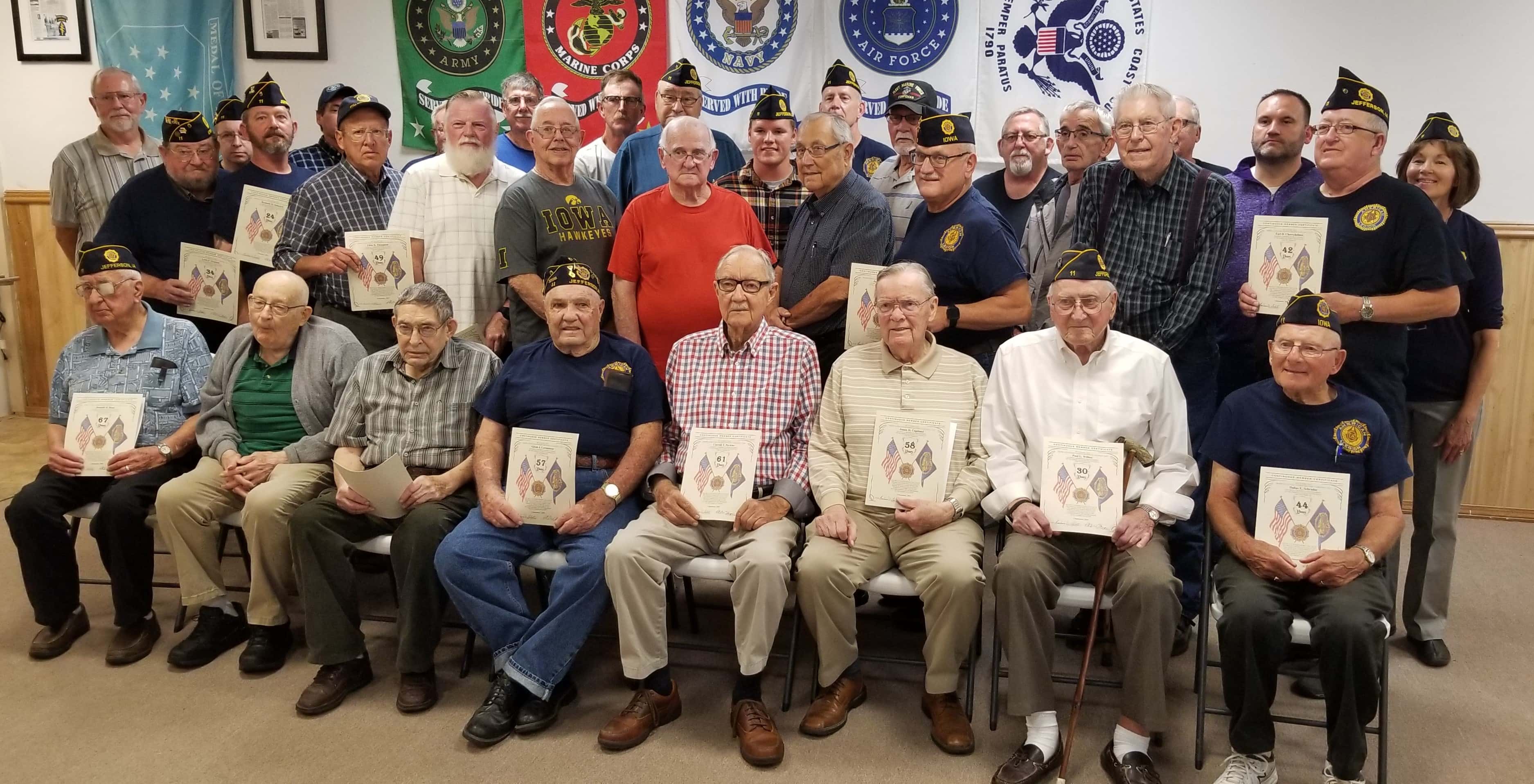 Jefferson American Legion Honors Its Members Raccoon Valley Radio