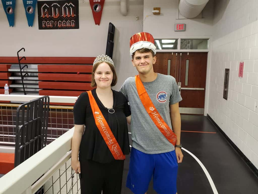 Hughes and Martin Crowned ADM King and Queen at Tiger Fest