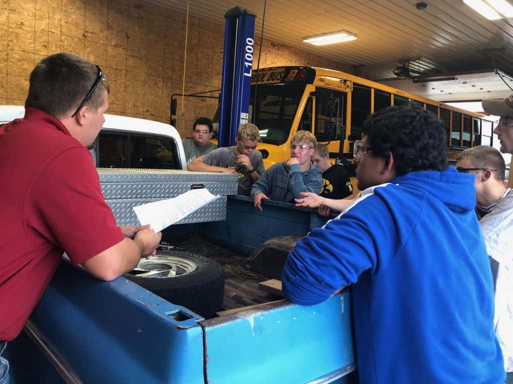 West Central Valley High School Offering Auto Maintenance Course