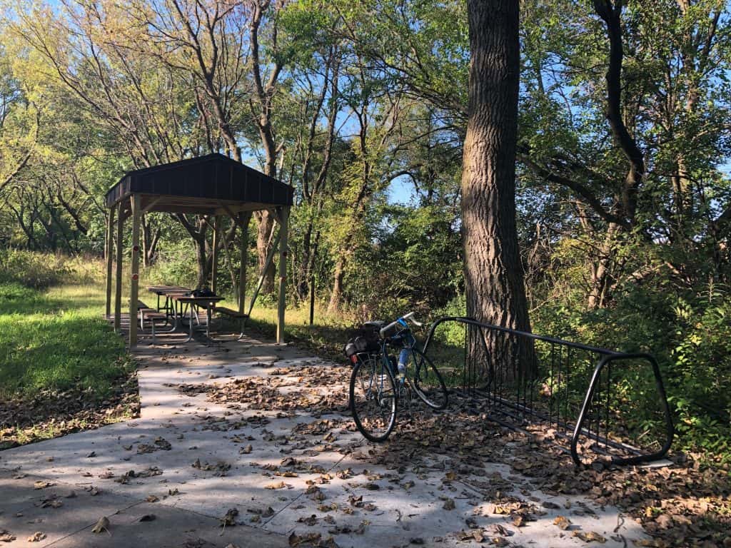 New Amenities on Raccoon River Valley Trail in Guthrie County Raccoon