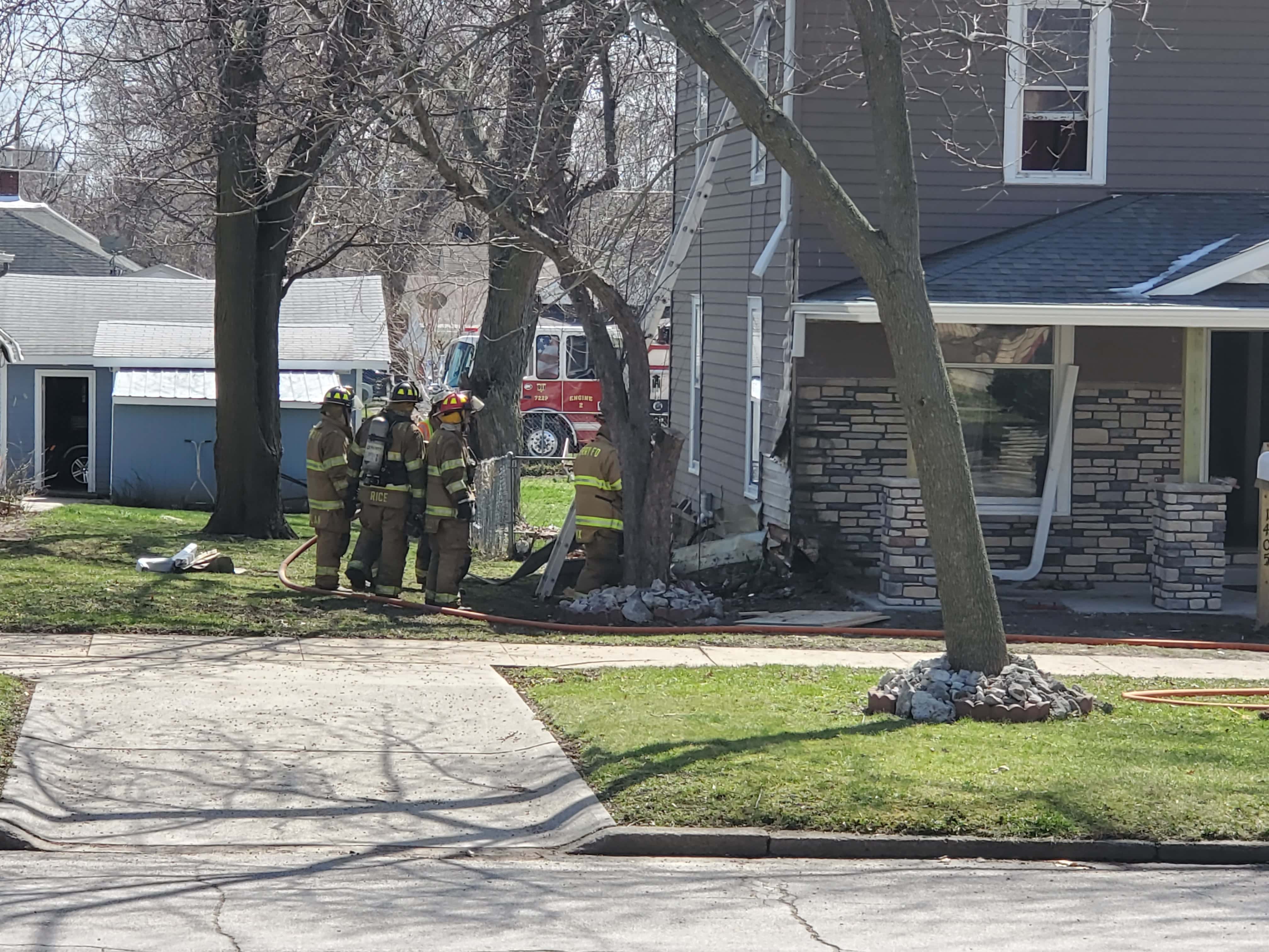 Perry Fire Crews Quickly Extinguish House Fire on Otley Avenue