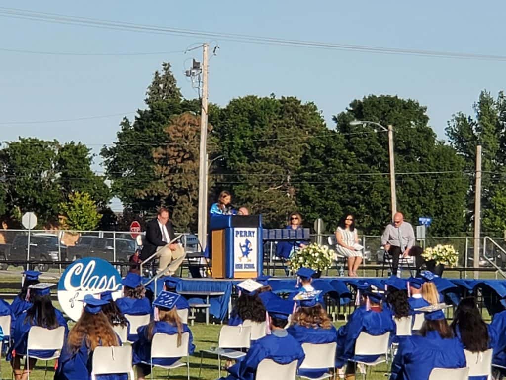 Perry Class of 2020 Celebrated with Unique Graduation Ceremony