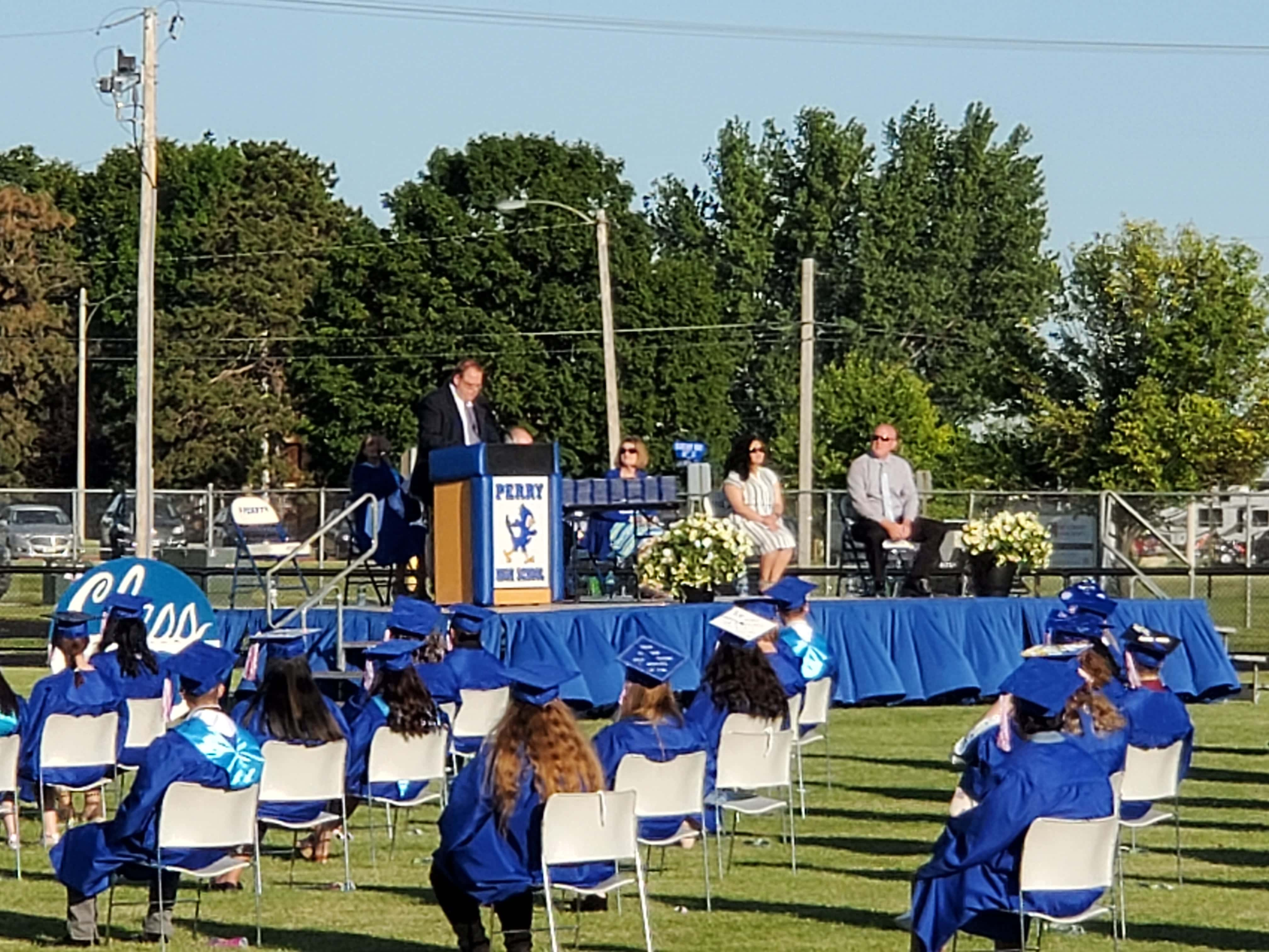 Perry Class of 2020 Celebrated with Unique Graduation Ceremony