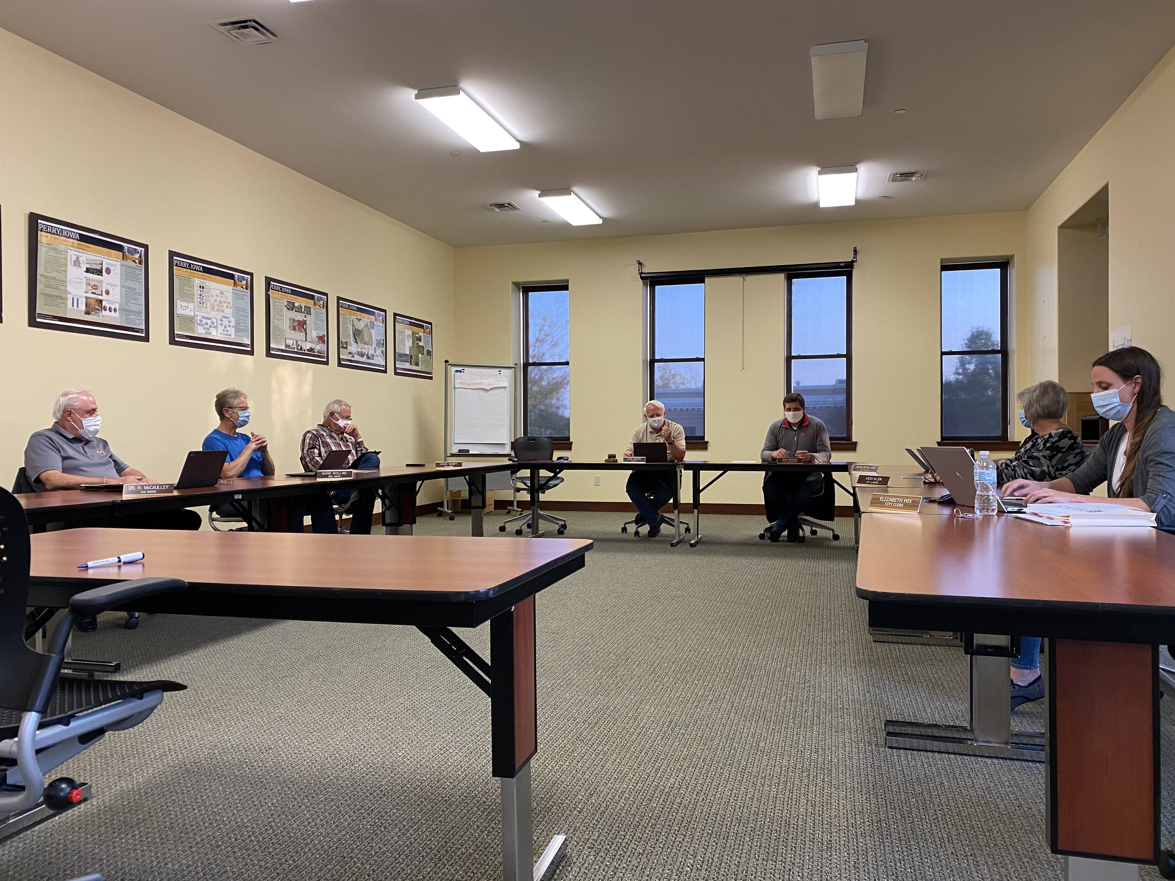 Perry City Council Impressed with McCreary Center Raccoon Valley