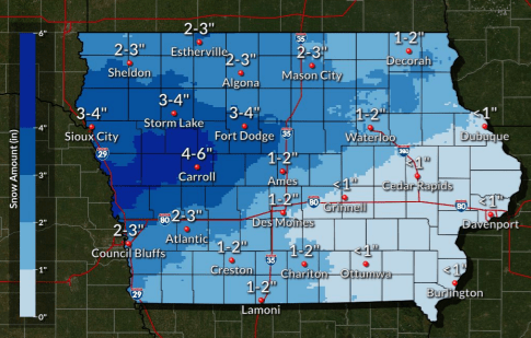 Winter Weather Advisory Issued For Greene, Guthrie Counties | Raccoon ...