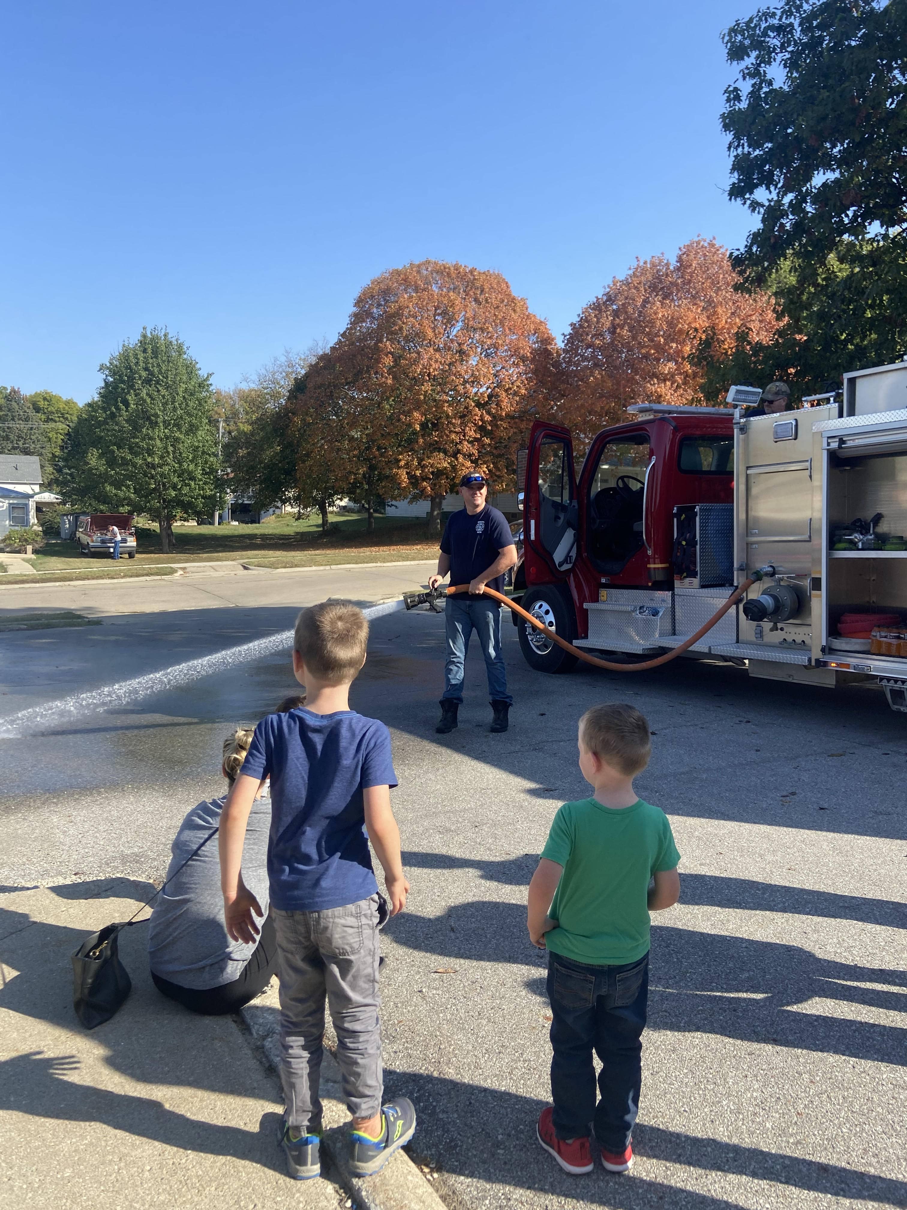 Guthrie Center Fire Department Participates in Library Program ...