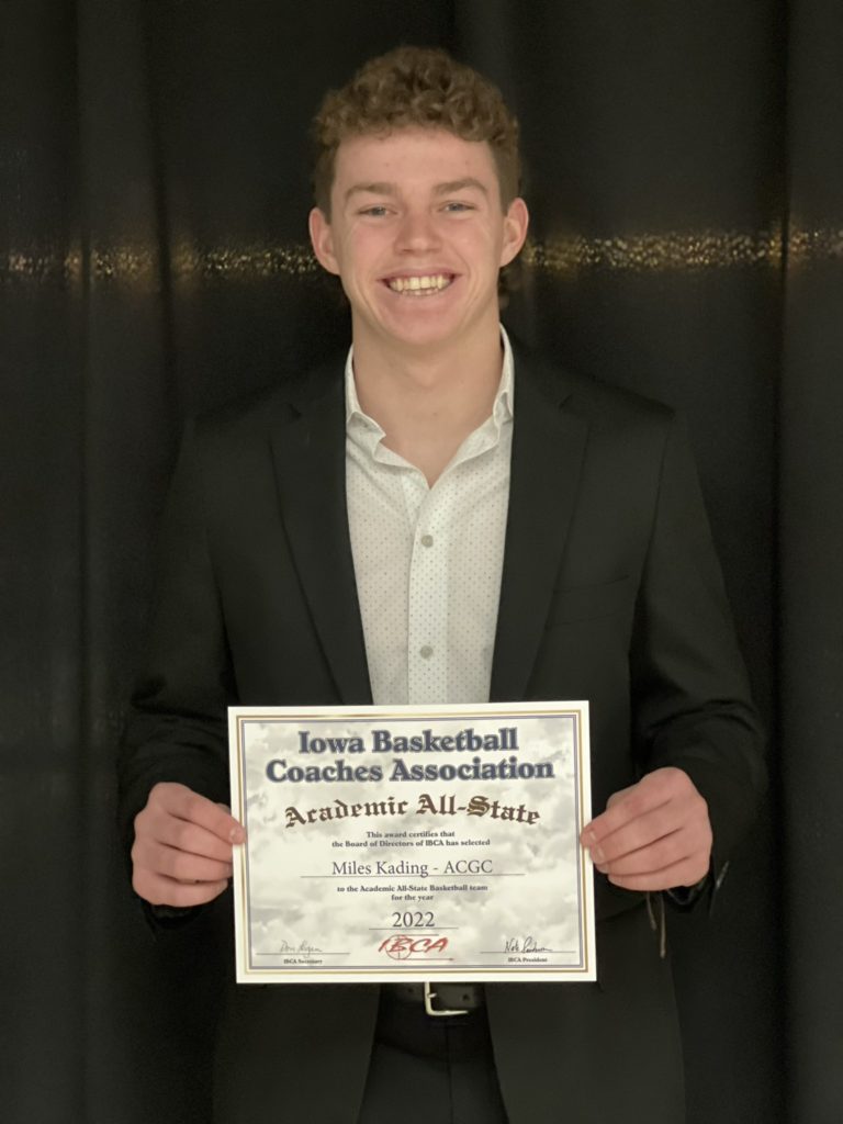 AC/GC Star Basketball Player Earns Academic Award | Raccoon Valley ...