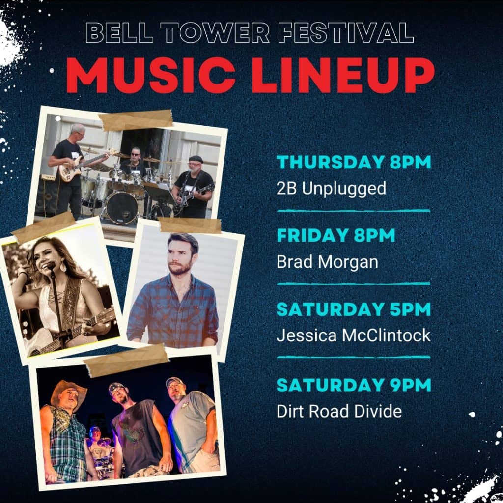 Bell Tower Festival KicksOff Tomorrow Raccoon Valley Radio The One