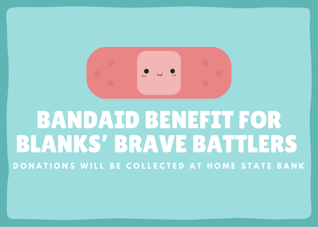 BandAid Fundraiser at Home State Bank Raccoon Valley Radio The One