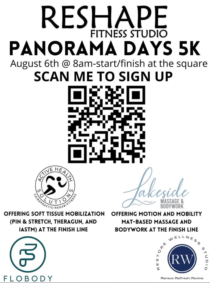 Panorama Days 5K Run/Walk And Kids Warrior Run